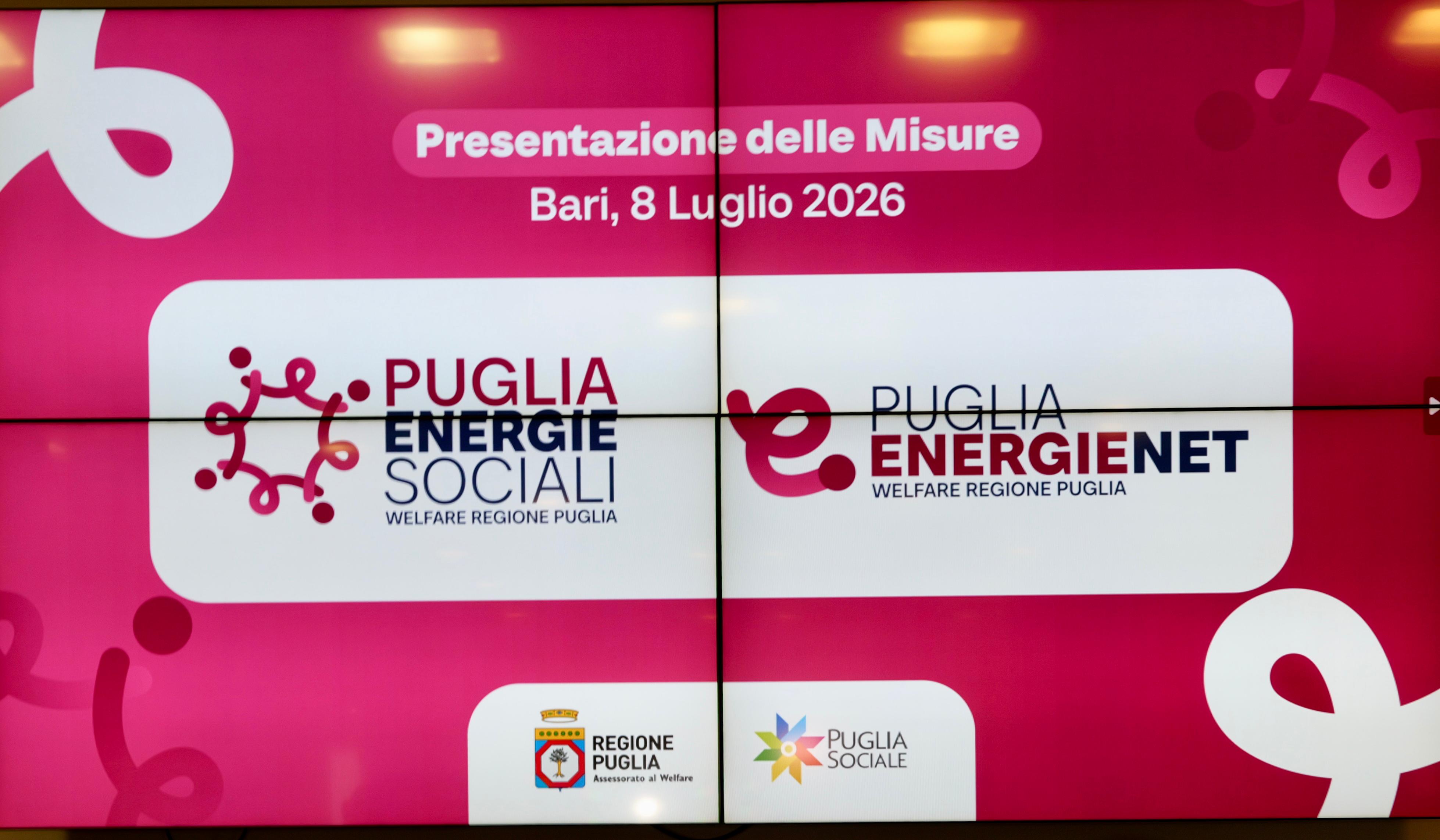 Galleria Terzo Settore, dalla Regione Puglia oltre 4 milioni di euro per rafforzare il welfare di comunità:  presentati “Puglia Energie Sociali” e “Puglia EnergieNET” - Diapositiva 5 di 5
