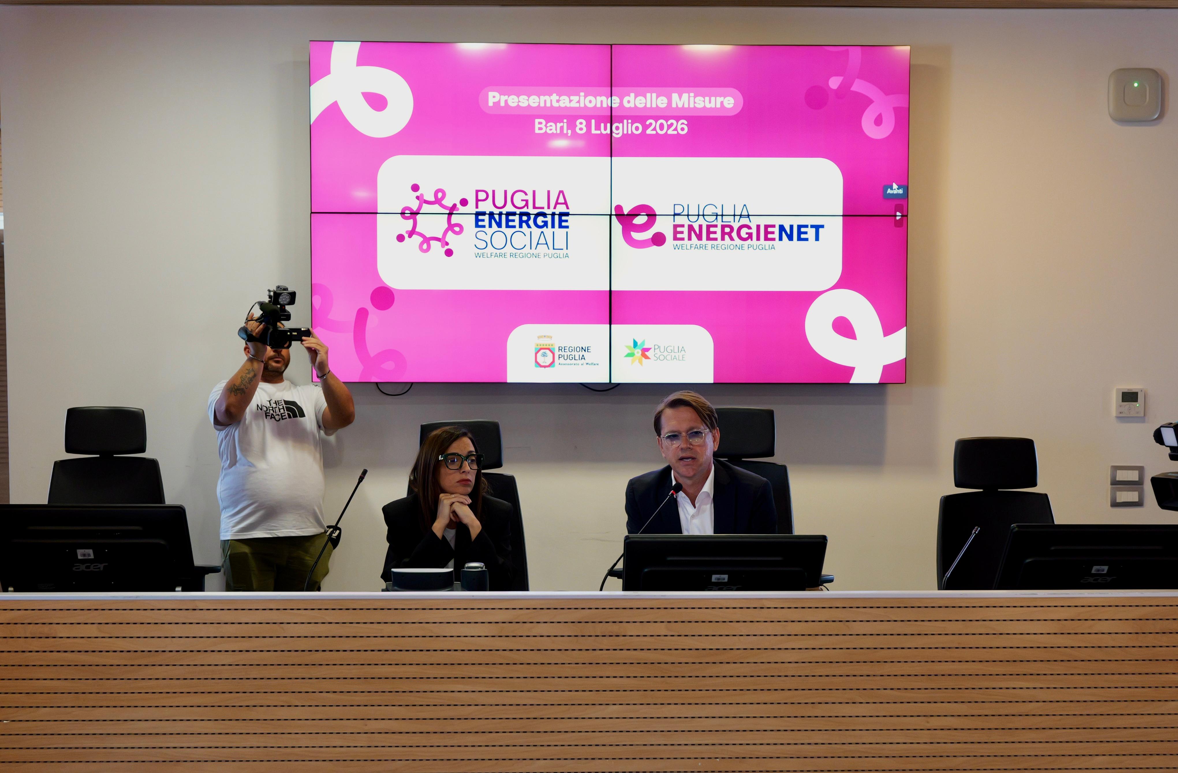Galleria Terzo Settore, dalla Regione Puglia oltre 4 milioni di euro per rafforzare il welfare di comunità:  presentati “Puglia Energie Sociali” e “Puglia EnergieNET” - Diapositiva 2 di 5