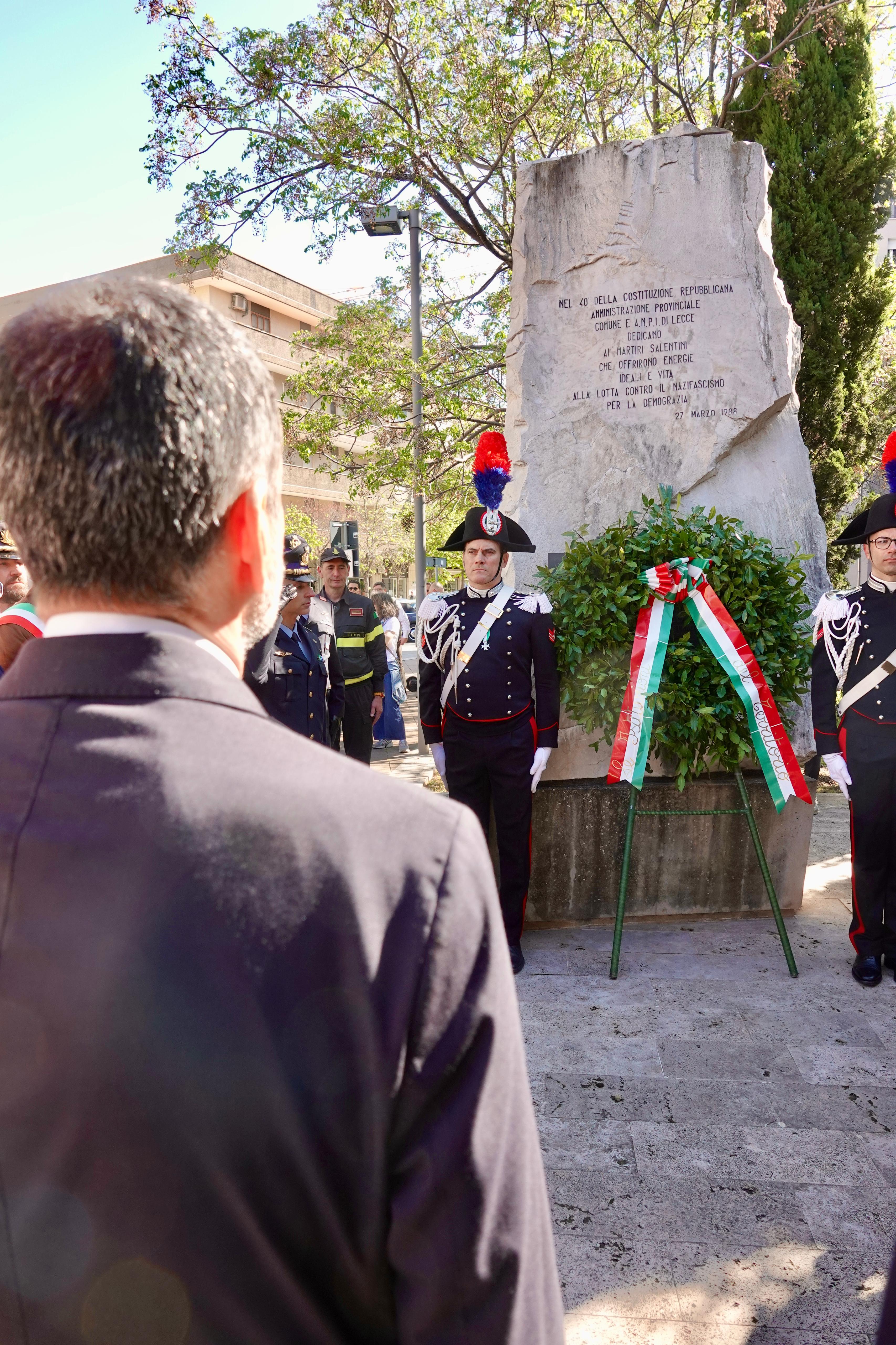 Galleria 25 Aprile, Decaro:“Cittadini anticorpi della Democrazia. La costituzione sia la bussola delle nostre azioni quotidiane” - Diapositiva 2 di 4